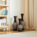 Tall Designer Floor Vase With Elegant 2 Tone by HouseOfZazla