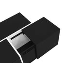 Extendable Coffee Table With 2 Hidden Storage Space And 2 Drawers For Living Room by HouseOfZazla
