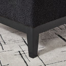 Upholstered Storage Ottoman With Reversible Lid Coffee Table With Rubberwood Legs by HouseOfZazla