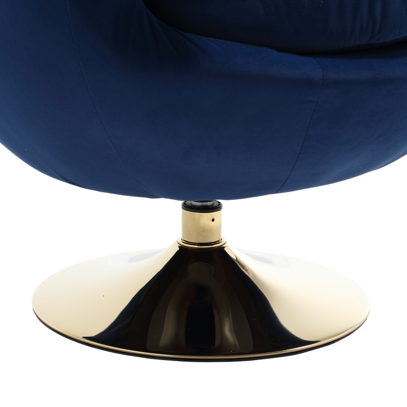 360 Degree Swivel Cuddle Barrel Accent Chairs, Round Armchairs with Wide Upholstered, Fluffy Fabric Chair for Living Room, Bedroom, Office, Waiting Rooms