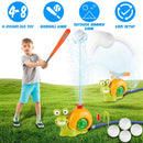2 In 1 Snail Water Sprinkler Baseball Toy With 2 Sprinkler Nozzles 360¡ Rotating Spray Baseball Sprinkler Summer Water Toy For 4-8Years Old Boys Girls