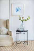 Side Table - Black / Brown by HouseOfZazla
