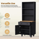 Farmhouse TV Stand With Solid Wood Gourd Shaped Legs For TVs Up To 70" by HouseOfZazla