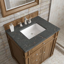 James Martin Bristol 30" Single Bathroom Vanity, Saddle Brown