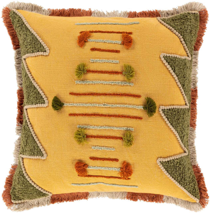 Poperinge Saffron Pillow Cover