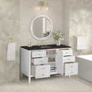 James Martin Myrrin 48" Single Bathroom Vanity, Bright White