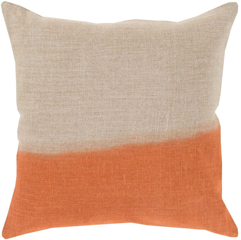 Retie Burnt Orange Pillow Cover