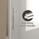 29-28" x 72" Bifold Shower Door, 1/4" (6mm) Tempered Glass by HouseOfZazla