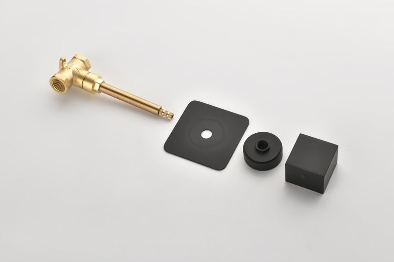 3/4" Cast Metal Volume Control Valve 3-Piece Extra High Flow Master Shower Volume Control Adjustable brass handle valve body, 1 piece each on the left and right