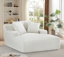Cloudline - Oversized Chaise Lounge, Modern Comfy Couch With Full Foam Cushioning, Cozy Sleeper Sofabed by HouseOfZazla