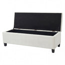 Upholstered Storage Ottoman Bench by HouseOfZazla