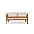 Aston 4 Seater Left and Right Acacia Wood Sofa Set
