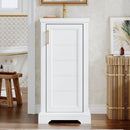 Bathroom Vanity With Sink, Soft Close Door, Adjustable Shelf, Freestanding Single Unit - White by HouseOfZazla
