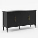 Vintage Buffet Cabinet With Adjustable Shelves by HouseOfZazla