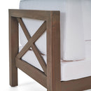 Brava Mid-Century Modern Club Chair with Water Resistant Cushions by HouseOfZazla