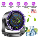 100 Speeds Desk Fan Battery Operated Wall Mounted Fan Rechargeable Mini Desk Fan with 120¼ Tilting Angle for Home Office Travel