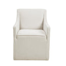 Traditional Skirted Dining Arm Chair by Unique Piece Furniture