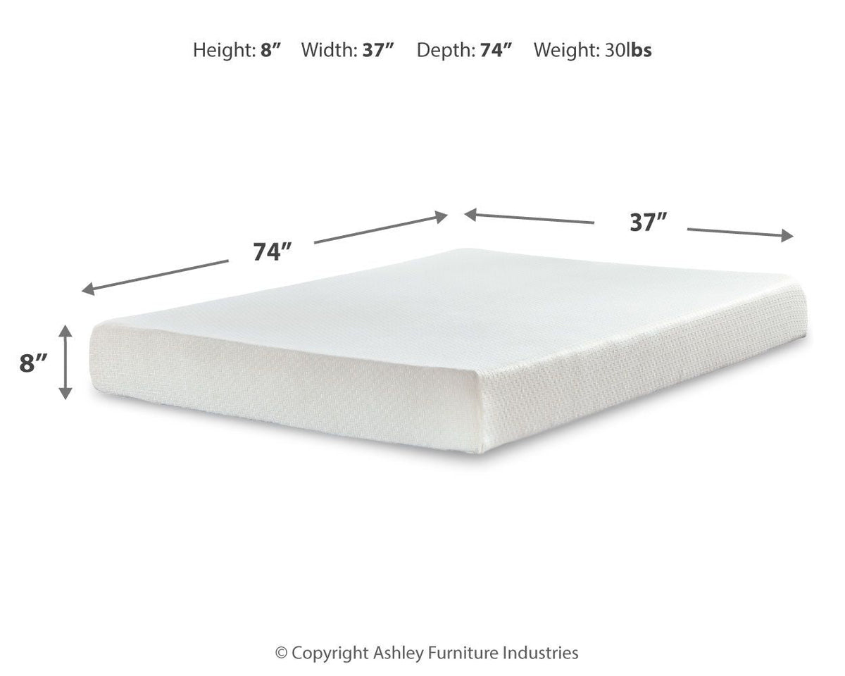 Chime 8 Inch Memory Foam - Medium Memory Foam Mattress, photo 7 of 7