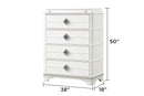 Laguna Modern Style 5 Pc Queen Upholstered Bedroom Set