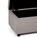 Hamilton - Upholstered Storage Ottoman by Unique Piece Furniture