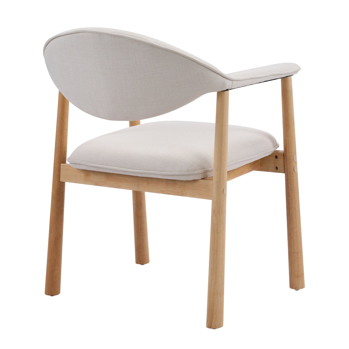Upholstered Dining Chairs with Curved Back, photo 10 of 10