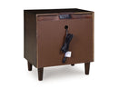 Dantenton - Two Drawer Night Stand - Merlot by Unique Piece Furniture