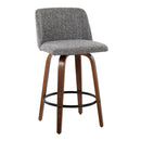 Toriano - Mid Century Modern, Counter Stool (Set of 2) by Unique Piece Furniture