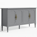 Vintage Buffet Cabinet With Adjustable Shelves by HouseOfZazla