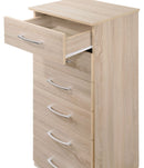 Boston Wood Lingerie Chest Smooth Roller Drawer Glides by Unique Piece Furniture