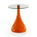 Lava - Accent Table With Curved Base by HouseOfZazla
