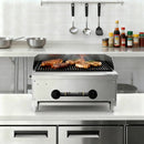 24 Inch Commercial Gas Lava Rock Charbroiler by HouseOfZazla
