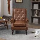 Modern Accent Armchair With Sturdy Wood Legs by HouseOfZazla