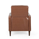 Mid-Century Modern Recliner With Button Tufted Waffle Stitch by HouseOfZazla