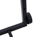 Heavy Duty Adjustable Garage Wall Multi-Tire Rack Storage - Black by HouseOfZazla