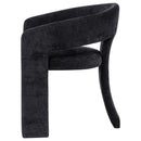 Carlow Upholstered Dining Arm Chair Black (Set of 2) by Unique Piece Furniture