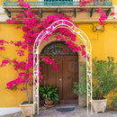 Metal Garden Arch Assemble Freely With 8 Styles Garden Arbor Trellis Climbing Plants Support Rose Arch by HouseOfZazla