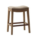 Saddle Counter Stool With High Density Foam by Unique Piece Furniture