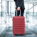 3 Pieces Set 20" / 24" / 28" Spinner Wheel Luggage With Combination Lock by HouseOfZazla