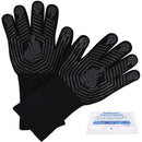 BBQ Gloves 1472°F Heat Resistant Fireproof Oven Mitts
