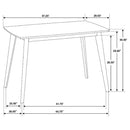 Daglosten - 5 Piece Dining Set - Chestnut