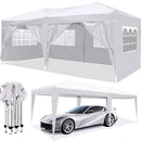 10'x20' EZ Pop Up Canopy Outdoor Portable Party Folding Tent with 6 Removable Sidewalls by HouseOfZazla