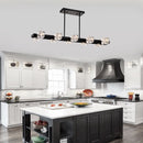 Rectangle Chandelier for Dining Room, 10-Light