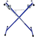 Folding Bumper Stand Lightweight Panel Stand - Blue by HouseOfZazla
