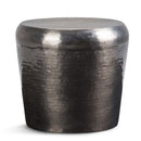 Troy - Metal Accent Table - Antique Silver by HouseOfZazla