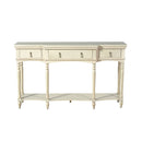Retro Console Table With 3 Soft Close Drawers by HouseOfZazla