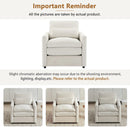 Cozy Upholstered Cushion Armchair For Living Room by Unique Piece Furniture