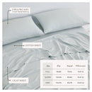 TENCEL™ Lyocell & Linen Blend Sheet Set - Magdalena Collection by Great Bay Home