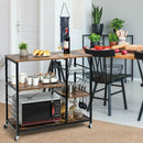 Rolling Industrial Kitchen Baker’s Storage Shelf by LJGDeals