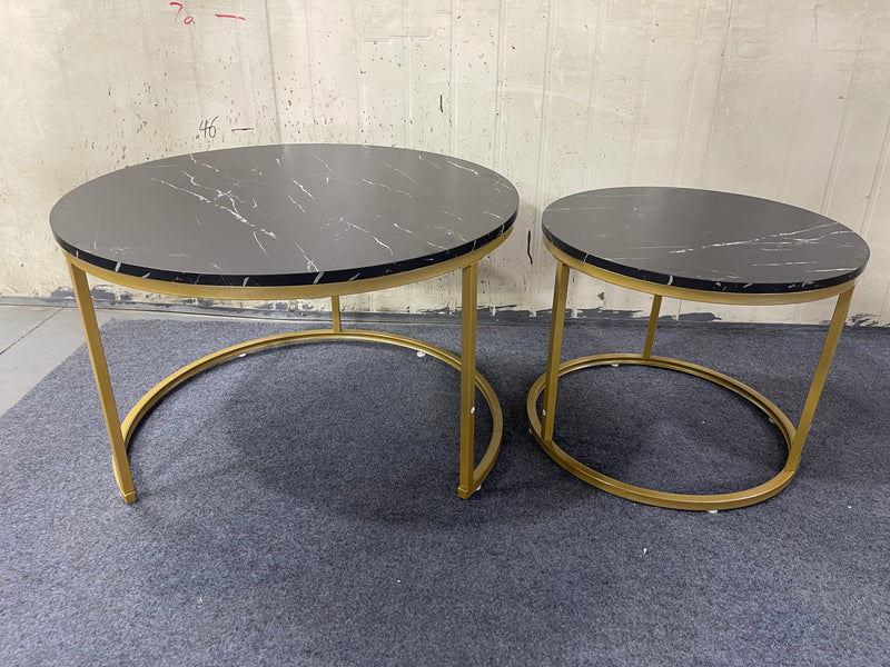 27.6in Nesting Coffee Table Set of 2, photo 8 of 10