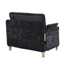 Mid Century Modern Foldable Sofa Bed, 3 In 1 Convertible Sleeper With 3 Pillows by HouseOfZazla